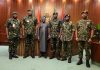 Tinubu meets newly appointed service chiefs at presidential villa