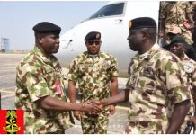 Army Chief charges troops to sustain pressure on terrorists during maiden operational visit to Maiduguri
